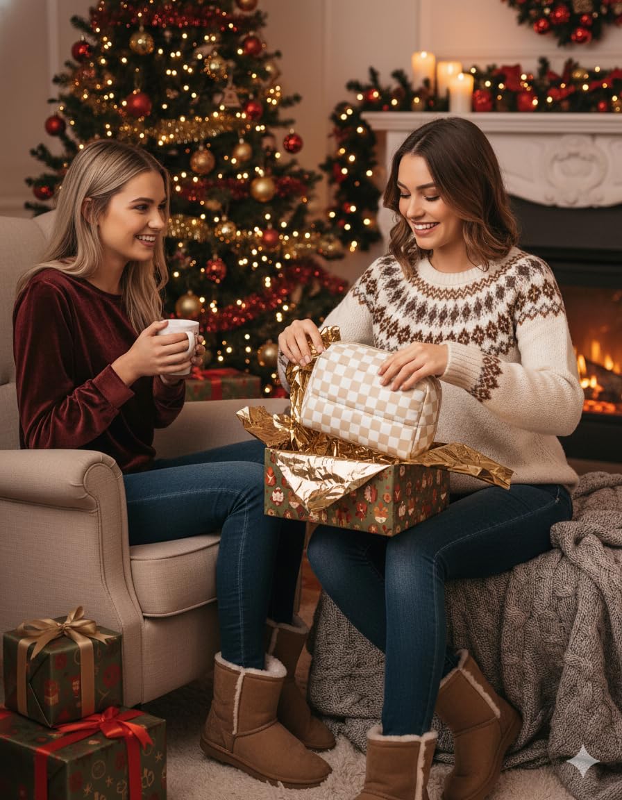 BAGSMART Makeup Bag interior with organised compartments