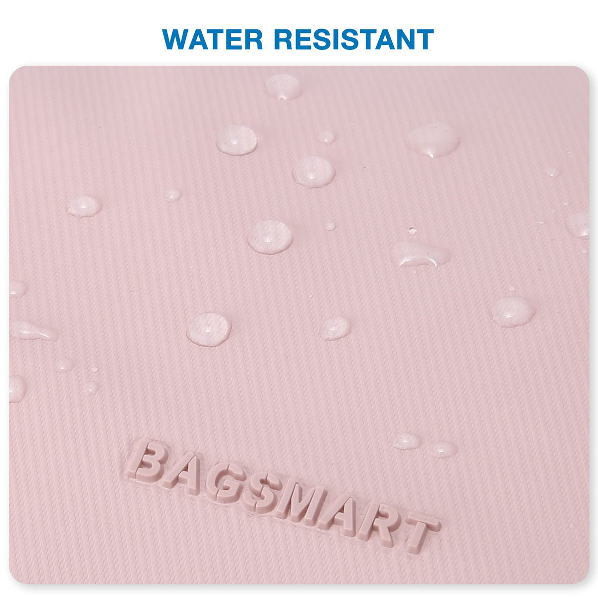 BAGSMART Toiletry Bag for Men pink large size with toiletries inside