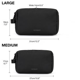 BAGSMART Toiletry Bag in use during travel