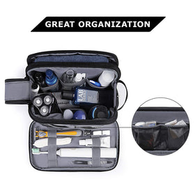 BAGSMART Toiletry Bag interior with multiple pockets