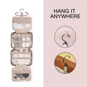 BAGSMART Toiletry Bag open showing compartments