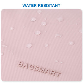 BAGSMART Toiletry Bag with wet and dry items separated
