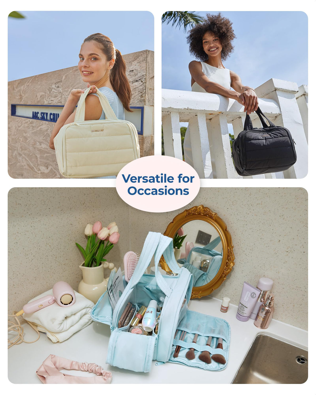 BAGSMART Travel Toiletry Bag packaging view