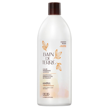 Bain de Terre Passion Flower Colour Preserving Shampoo front view