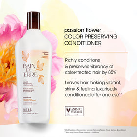 Bain de Terre Passion Flower Conditioner with ingredients list