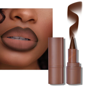 BAISEN DIARY 2-in-1 Gradient Lip Liner and Lipstick Coffee Bean front view