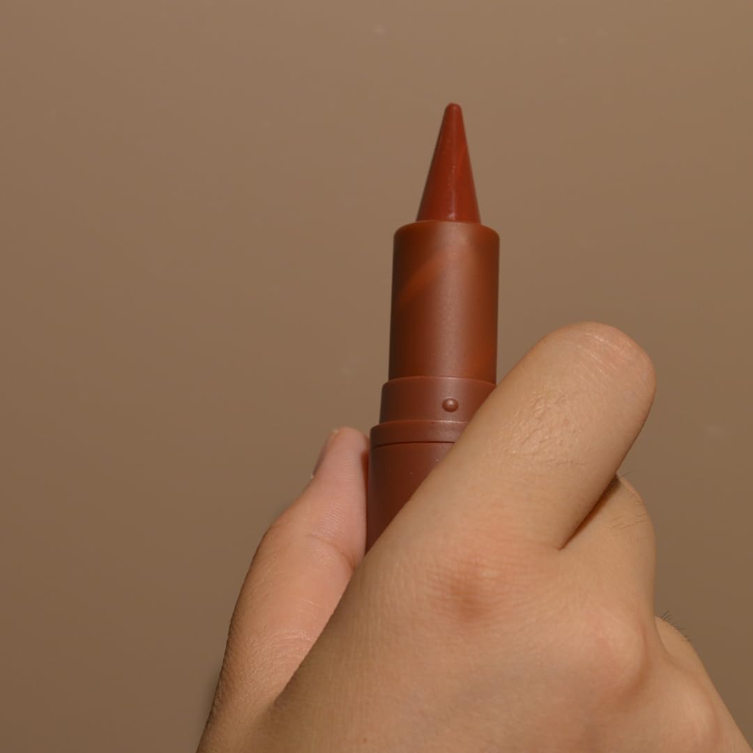 BAISEN DIARY 2-in-1 Gradient Lip Liner and Lipstick Coffee Bean in beauty routine