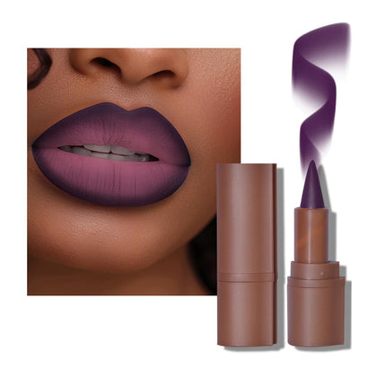 BAISEN DIARY 2-in-1 Gradient Lip Liner and Lipstick Grapes front view