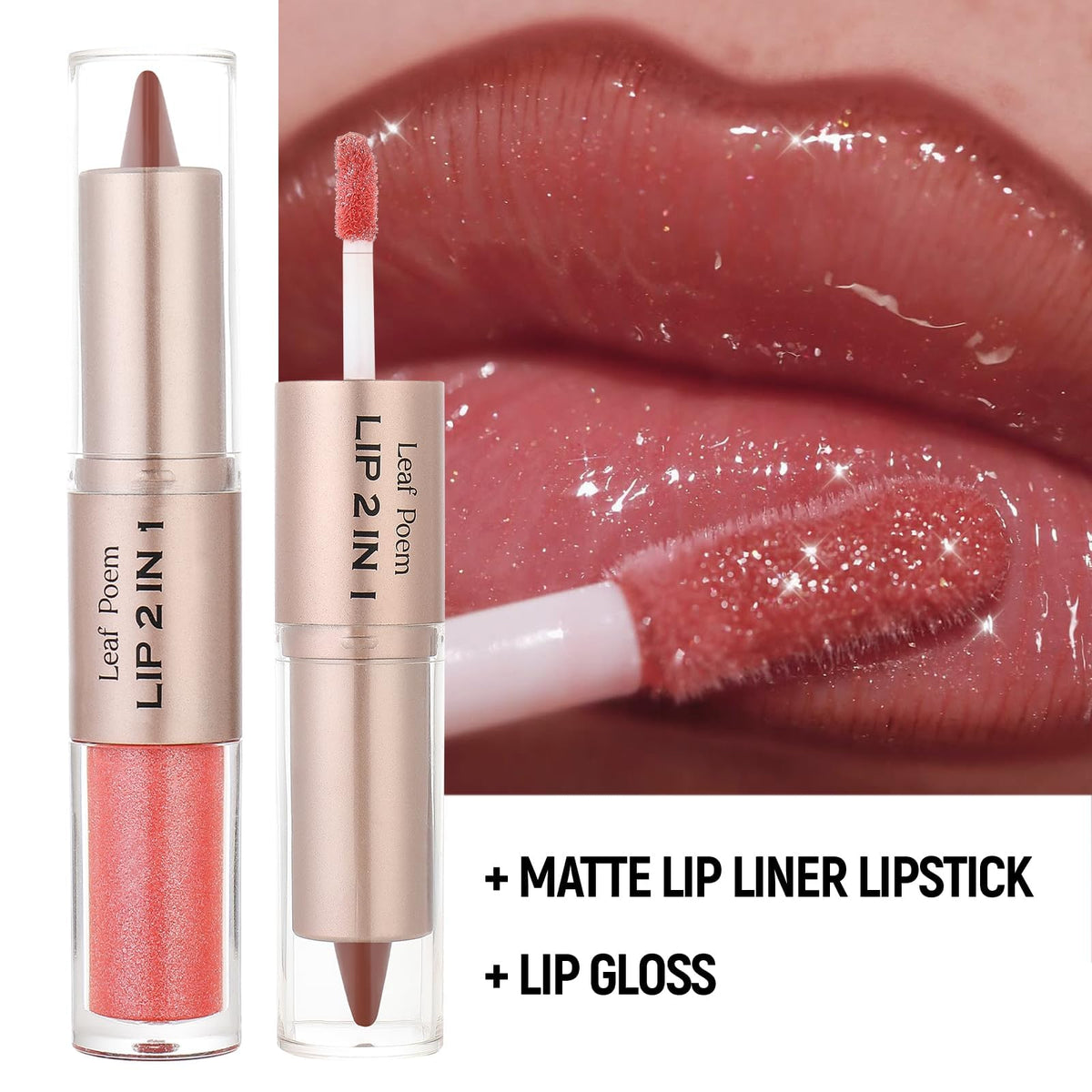 BAISEN DIARY Lip Gloss end with shiny finish