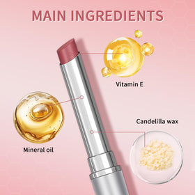 BAISEN DIARY Pink Honey Lipstick Tinted Lip Balm packaging