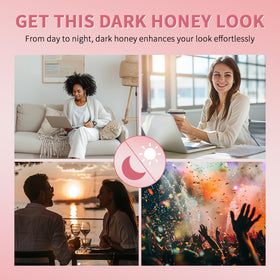 BAISEN DIARY Pink Honey Lipstick Tinted Lip Balm with flowers