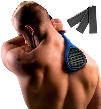 BAKBLADE 2.0 Elite Back Shaver front view with ergonomic handle