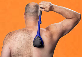 BAKBLADE 2.0 Elite Back Shaver with accessories including extra blades