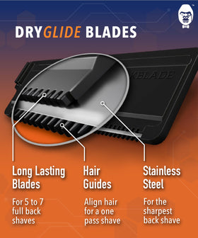 BAKBLADE cartridges for 2.0 and 3.0 models side view