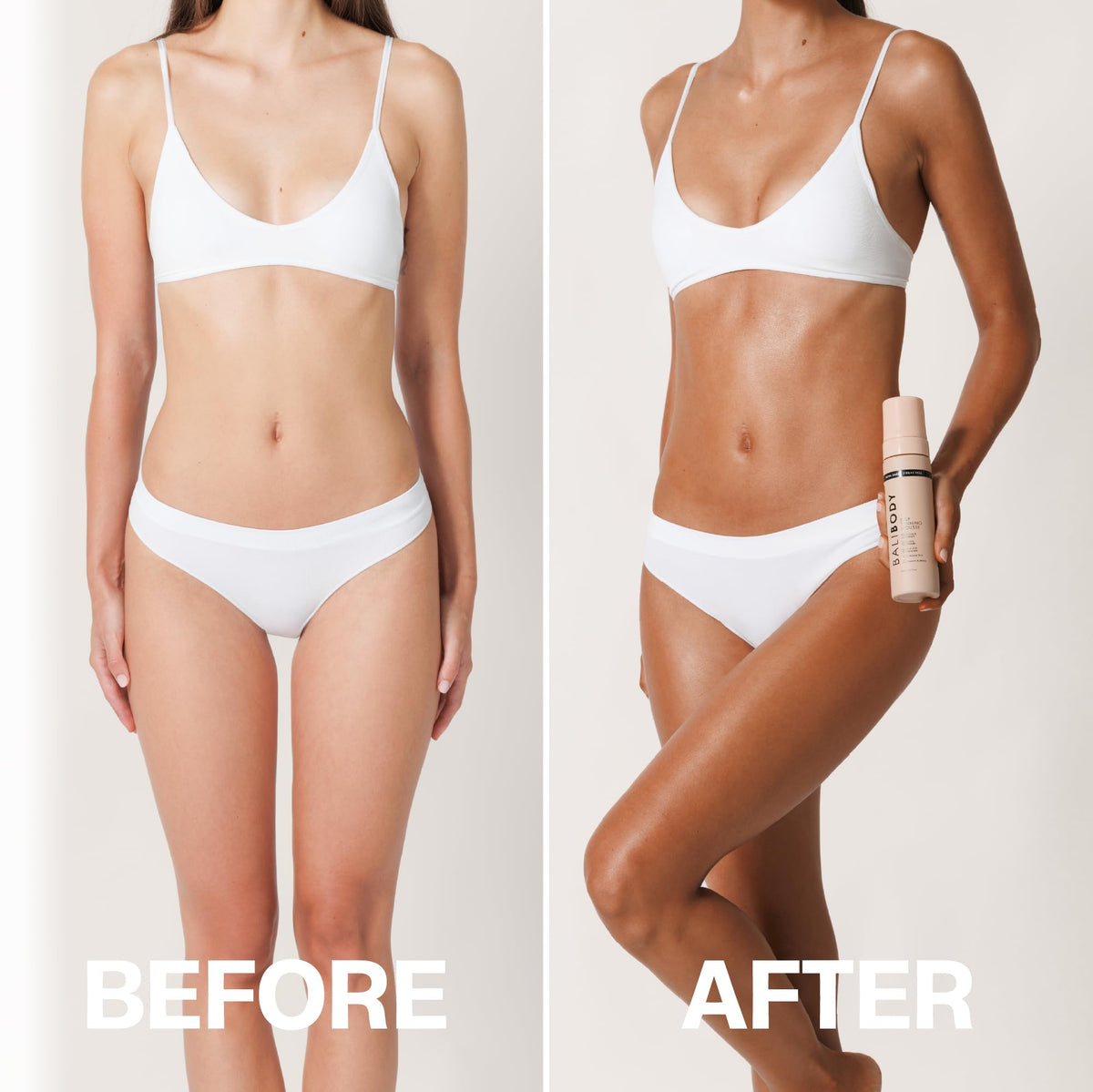 BALI BODY Ultra Dark Self Tanner Mousse 200ml back view
