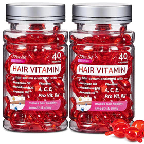 Bali Secret Hair Oil Capsules front view with 80 capsules