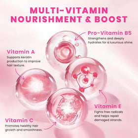 Bali Secret Hair Oil Capsules with argan and macadamia oil ingredients