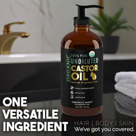 BALM OF GILEAD Organic Castor Oil in a lifestyle setting