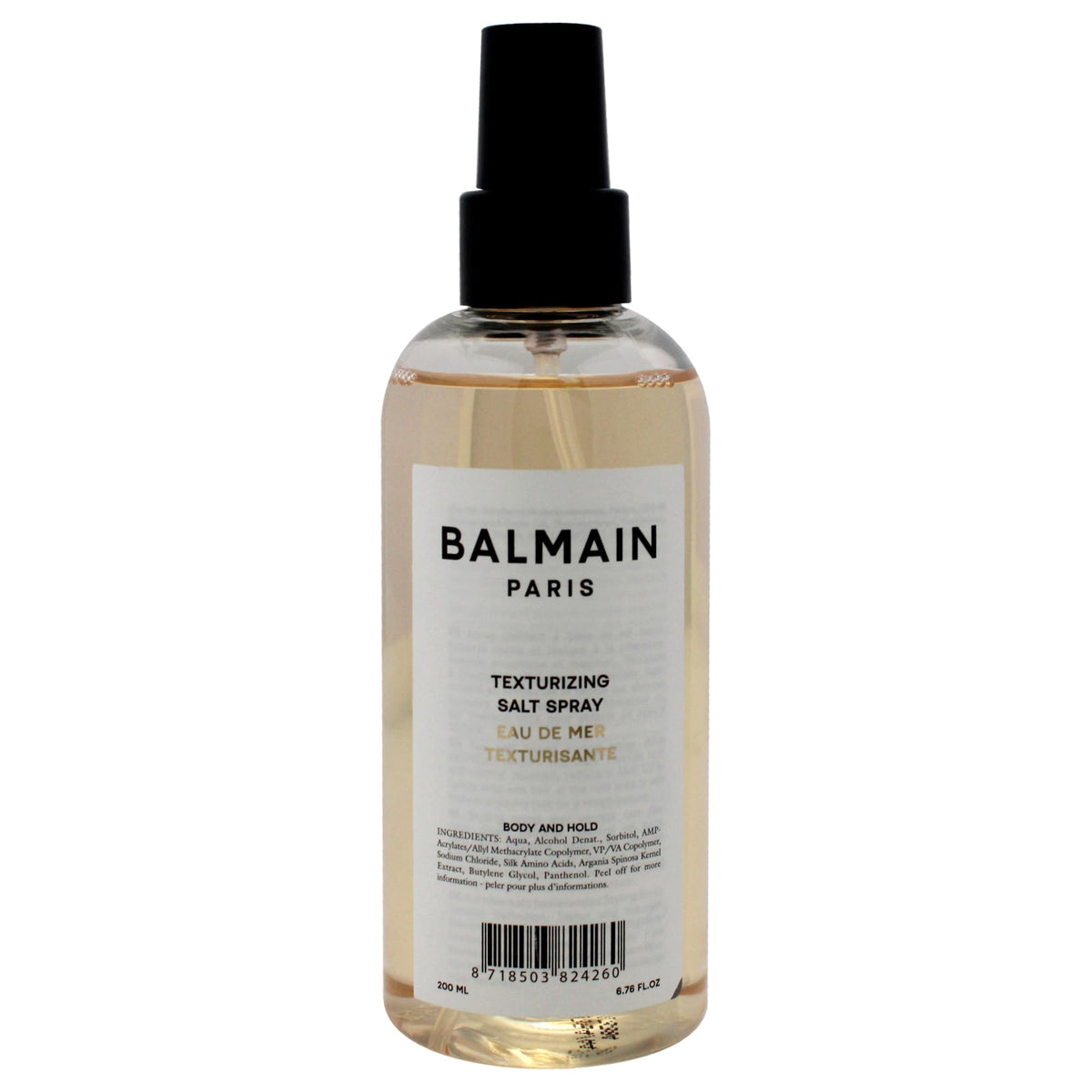 Balmain Texturizing Salt Spray 6.7oz front view