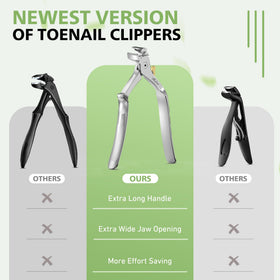 Baluca Ergonomic Nail Clipper on a wooden table