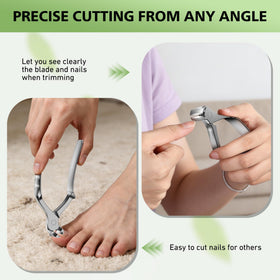 Baluca Ergonomic Nail Clipper with safety lock feature