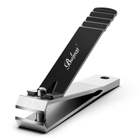Baluca heavy duty toenail clippers front view with ergonomic handle