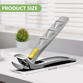 Baluca Nail Clipper in use on thick toenails