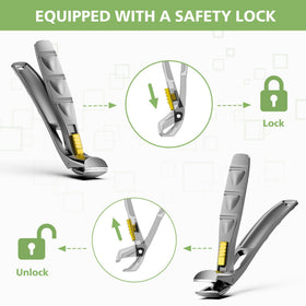 Baluca Nail Clipper with built-in nail catcher