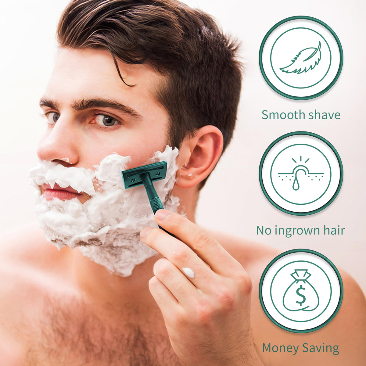 Bambaw Double Edge Safety Razor side view