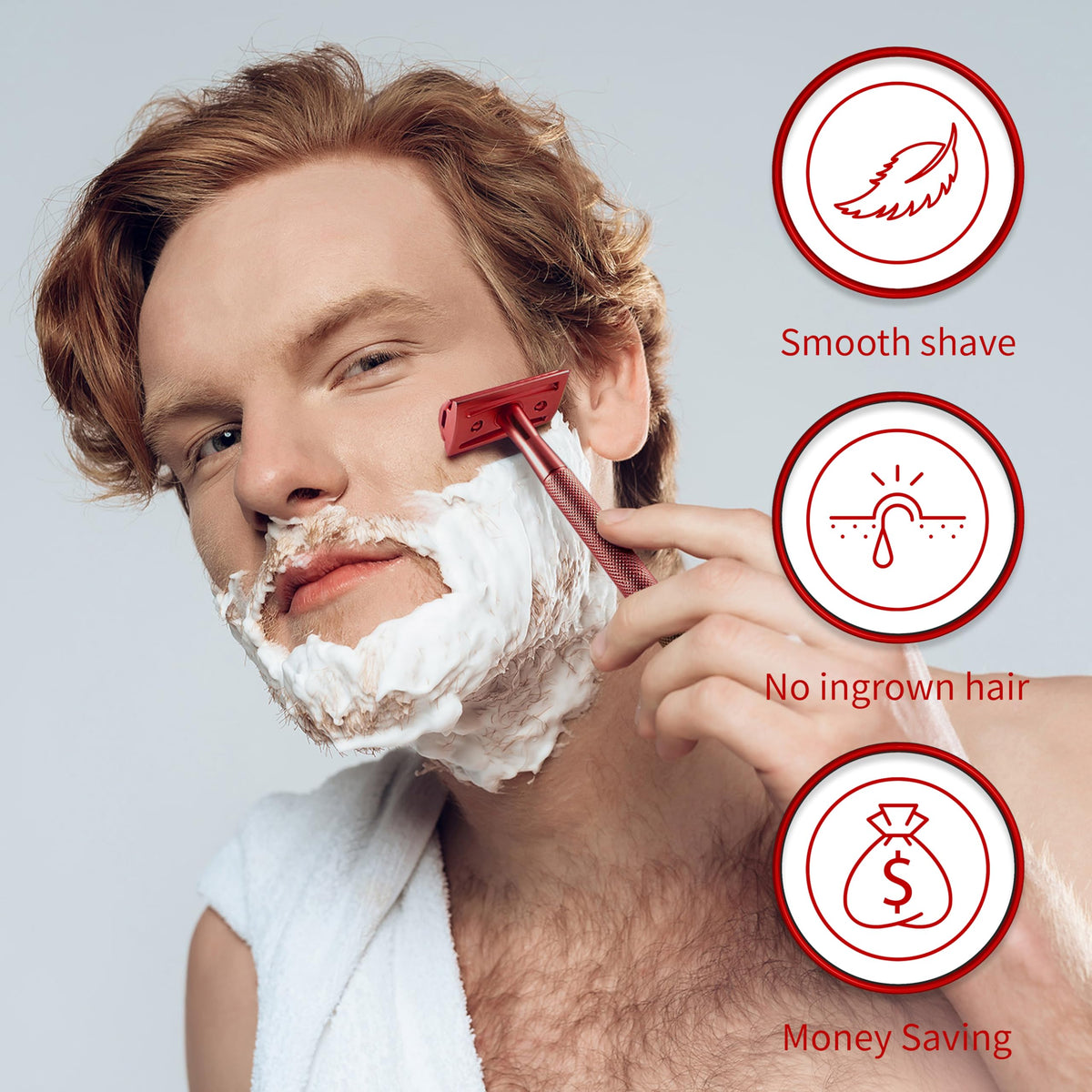 Bambaw safety razor packaging and contents