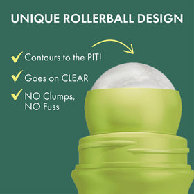 Ban Invisible Roll-On Antiperspirant Deodorant in a bathroom setting