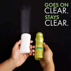 Ban Invisible Roll-On Antiperspirant Deodorant Unscented back view