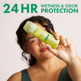 Ban Invisible Roll-On Antiperspirant Deodorant Unscented side view