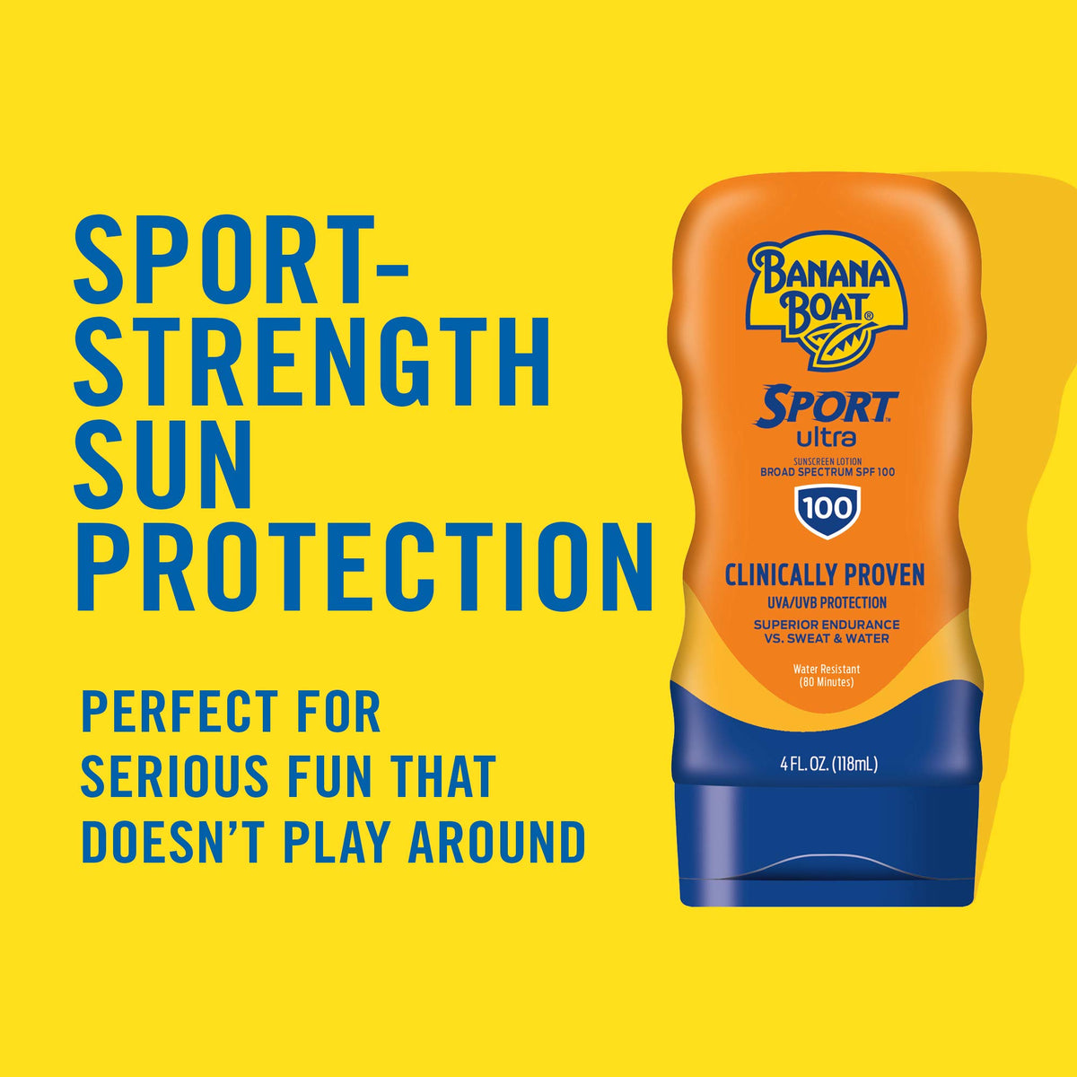 Banana Boat Sport SPF 100 Sunscreen Lotion packaging