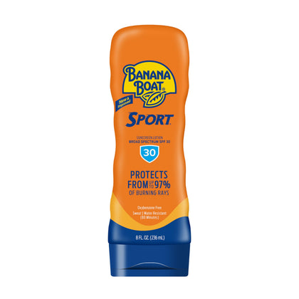 Banana Boat Sport Sunscreen Lotion SPF 30 front view