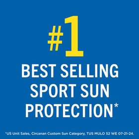 Banana Boat Sport Sunscreen Lotion SPF 50 close-up of texture