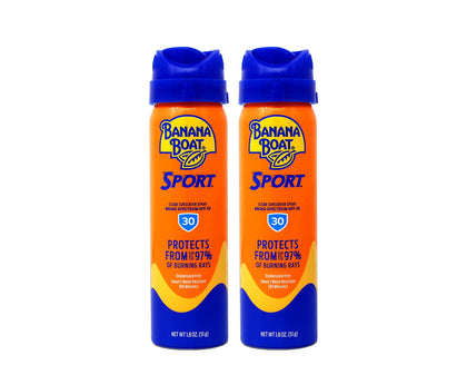 Banana Boat Sport Sunscreen Spray SPF 30 front view