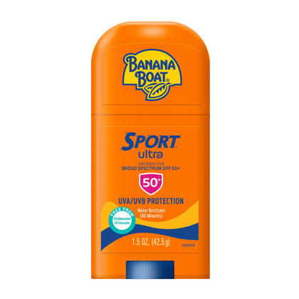 Banana Boat Sport Sunscreen Stick SPF 50 front view