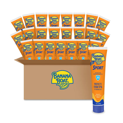 Banana Boat Sport Ultra SPF 30 Sunscreen Lotion 1 Oz front view