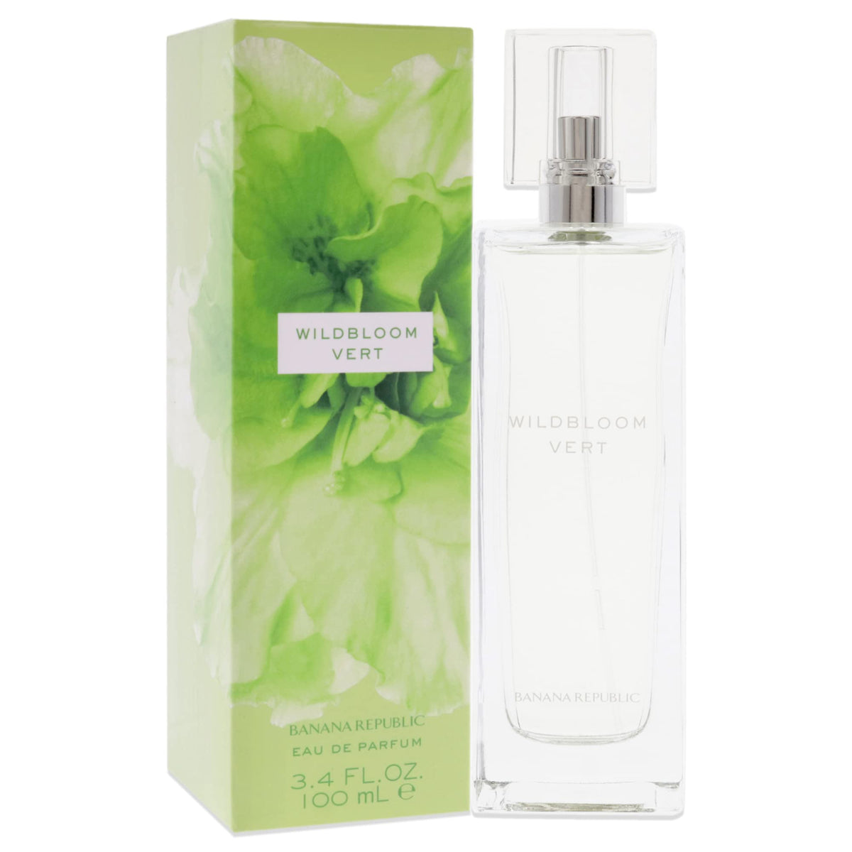BANANA REPUBLIC Wildbloom Vert Women EDP Spray 3.4 oz packaging