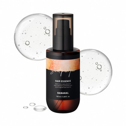 BANANAL 2-in-1 Hair Serum & Perfume Oil front view with packaging