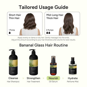 BANANAL Hair Serum bottle back view