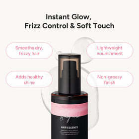 BANANAL Hair Serum & Perfume Oil back view with ingredient list