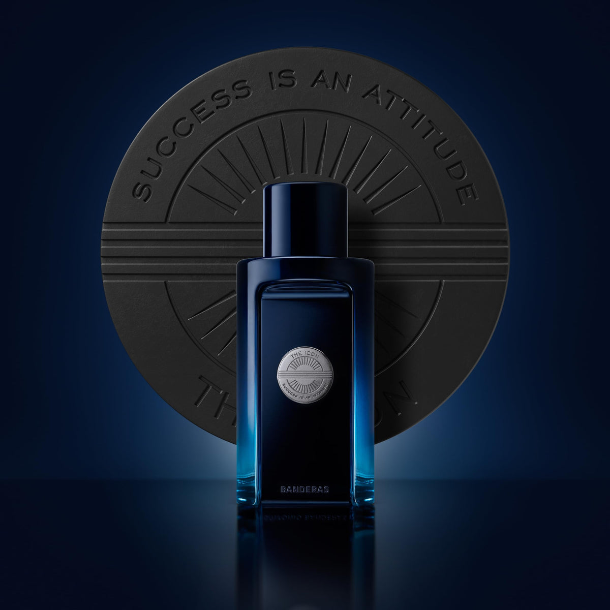 Banderas The Icon Eau de Toilette 200 ml with background