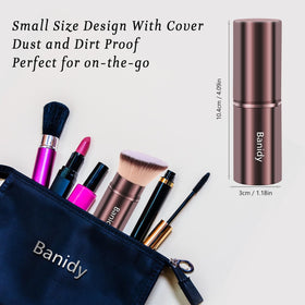 Banidy Kabuki Brush with aluminum tube highlighting durability