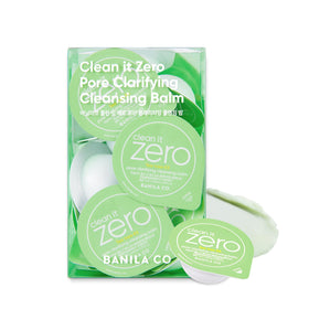 BANILA CO Clean It Zero Pore Clarifying Balm Travel Kit front view with 16 pods