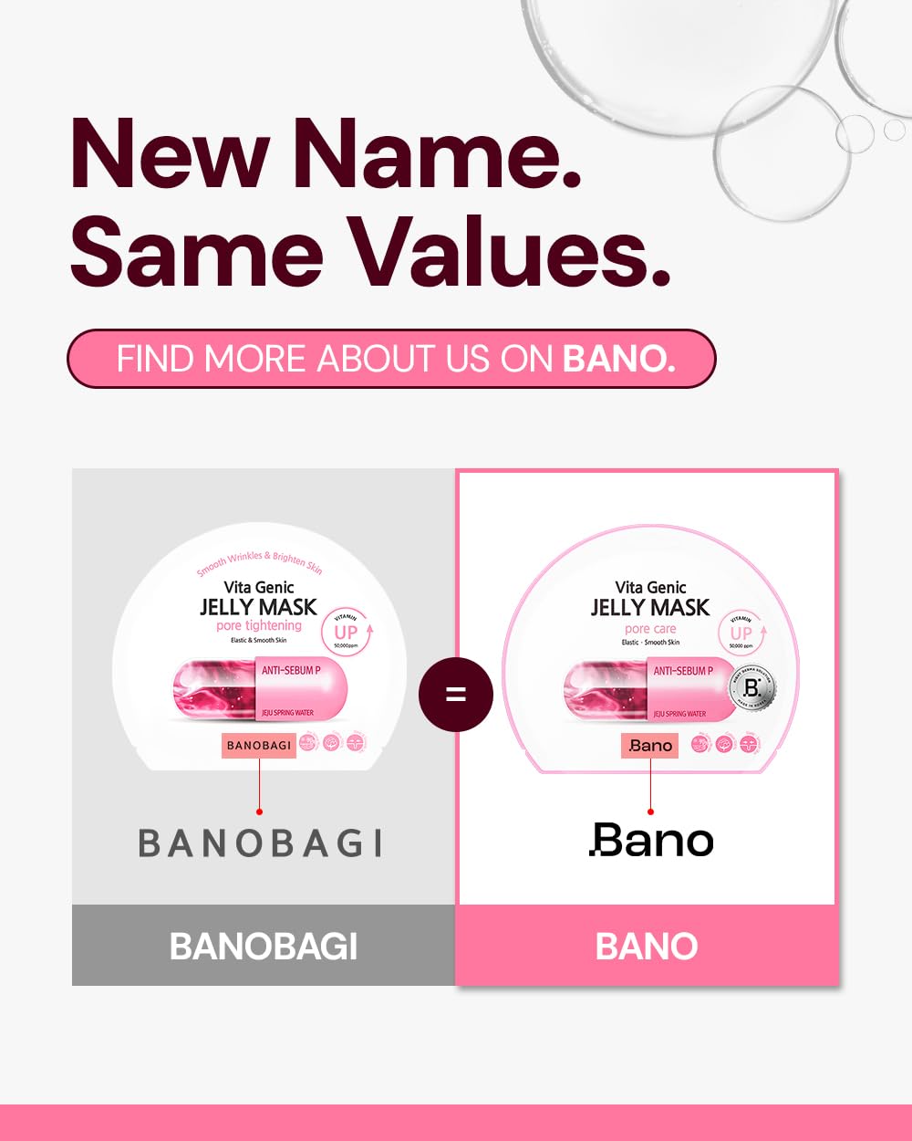 Bano Genic Jelly Pore Care Sheet Mask jelly essence close-up