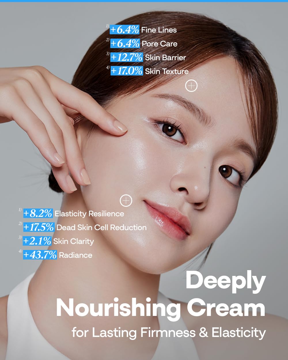 Bano PDRN Cream 50ml back view with ingredient list