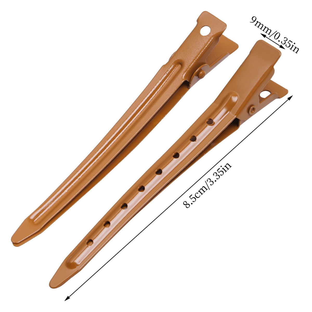 Bantoye Duck Bill Clip showing smooth surface and metal finish