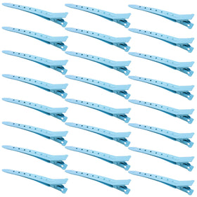 Bantoye Duck Bill Clips 24 Pack blue metal clips front view